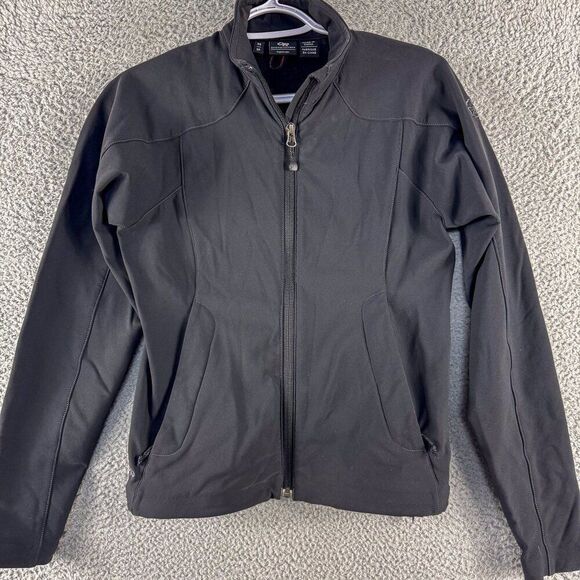 Outdoor Research Softshell‎ Jacket Womens XS Black Nylon Hiking Camping Goprcore - Picture 1 of 15
